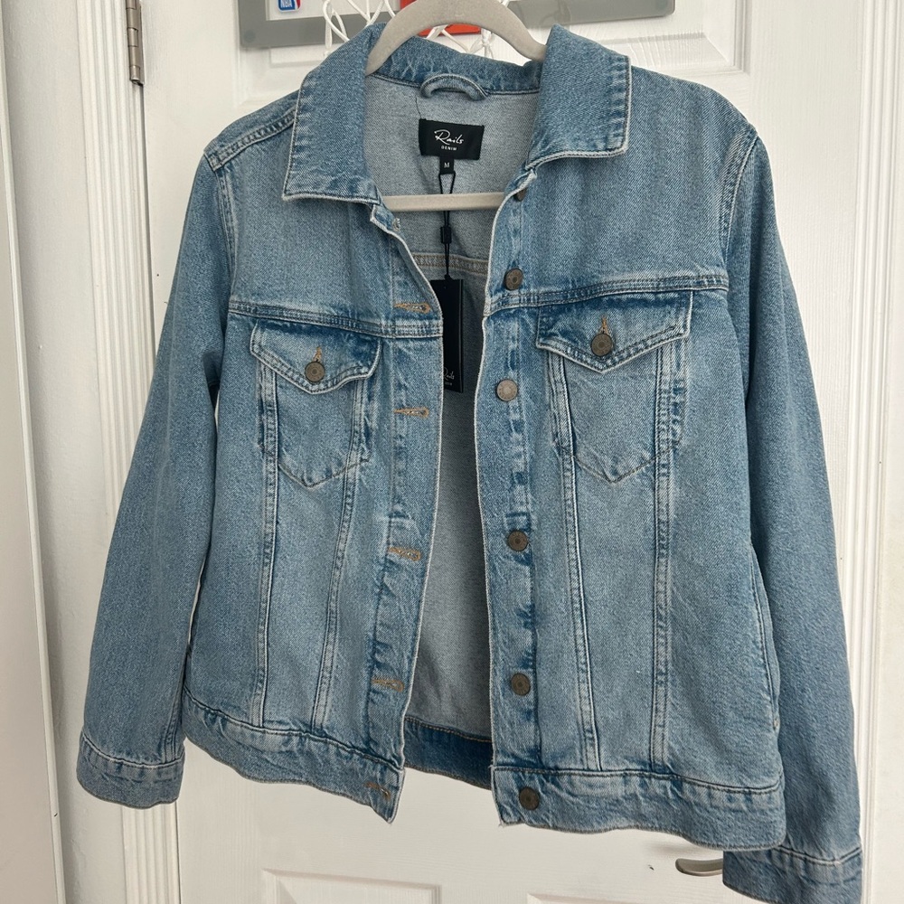 NWT Rails Blue Denim Jacket